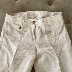 Linen Capri pants
